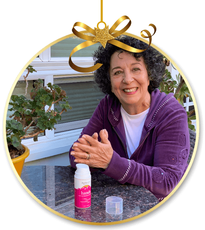 Toni Gattone with Awakening Hand Cream